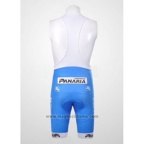 2012 Abbigliamento Ciclismo Colnago Celeste e Bianco Manica Corta e Salopette