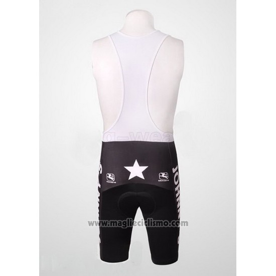 2010 Abbigliamento Ciclismo Johnnys Arancione e Nero Manica Corta e Salopette