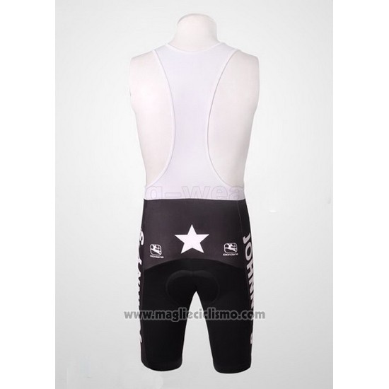2010 Abbigliamento Ciclismo Johnnys Giallo e Nero Manica Corta e Salopette