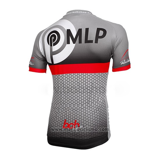 2013 Abbigliamento Ciclismo MLP Team Bergstrasse Grigio Manica Corta e Salopette