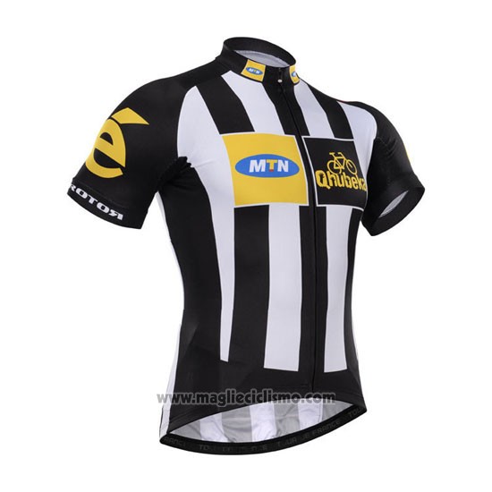 2015 Abbigliamento Ciclismo Mtn Nero e Bianco Manica Corta e Salopette