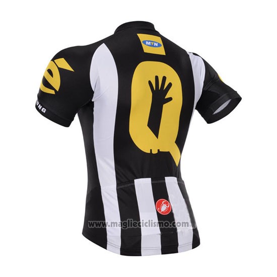 2015 Abbigliamento Ciclismo Mtn Nero e Bianco Manica Corta e Salopette