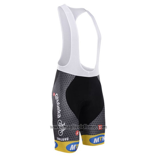 2015 Abbigliamento Ciclismo Mtn Nero e Bianco Manica Corta e Salopette